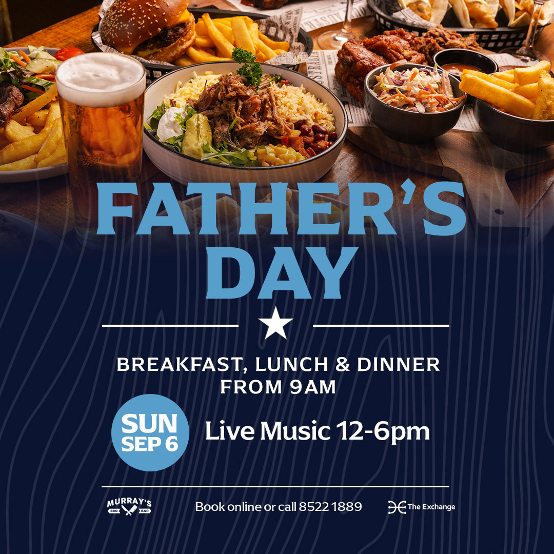 Father's Day at Murray's BBQ & Bar | Sunday 6th September
